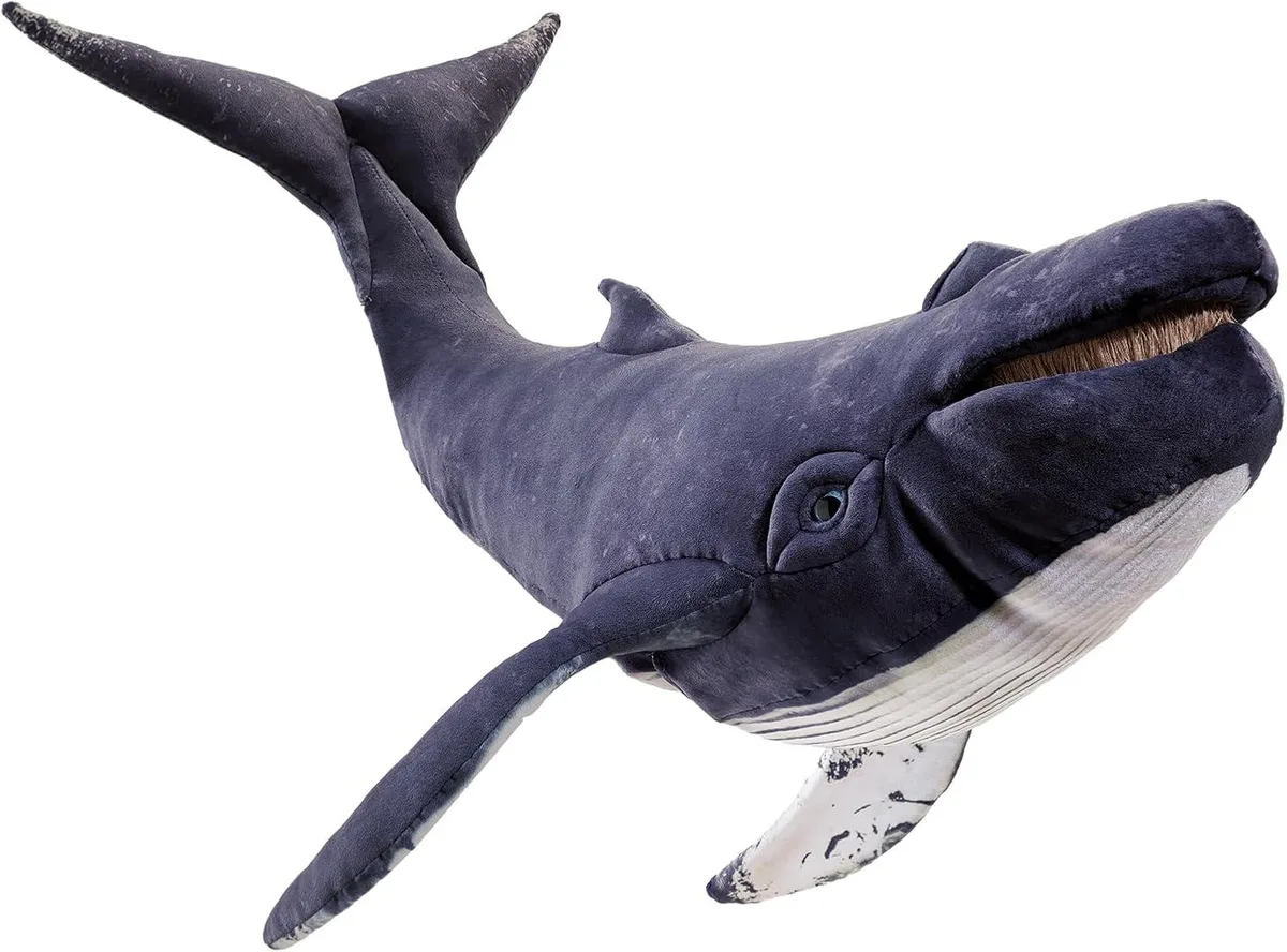 Folkmanis Puppets Folkmanis Puppets Humpback Whale Hand Puppet 28 x 16 x 12 inches — product photo