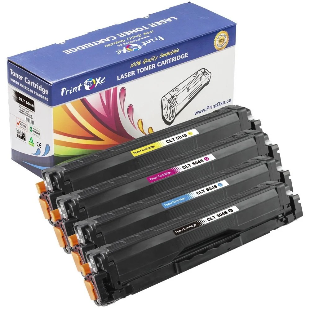 PrintOxe PrintOxe CLT-504S 4-Pack Toner Cartridge Set — product photo