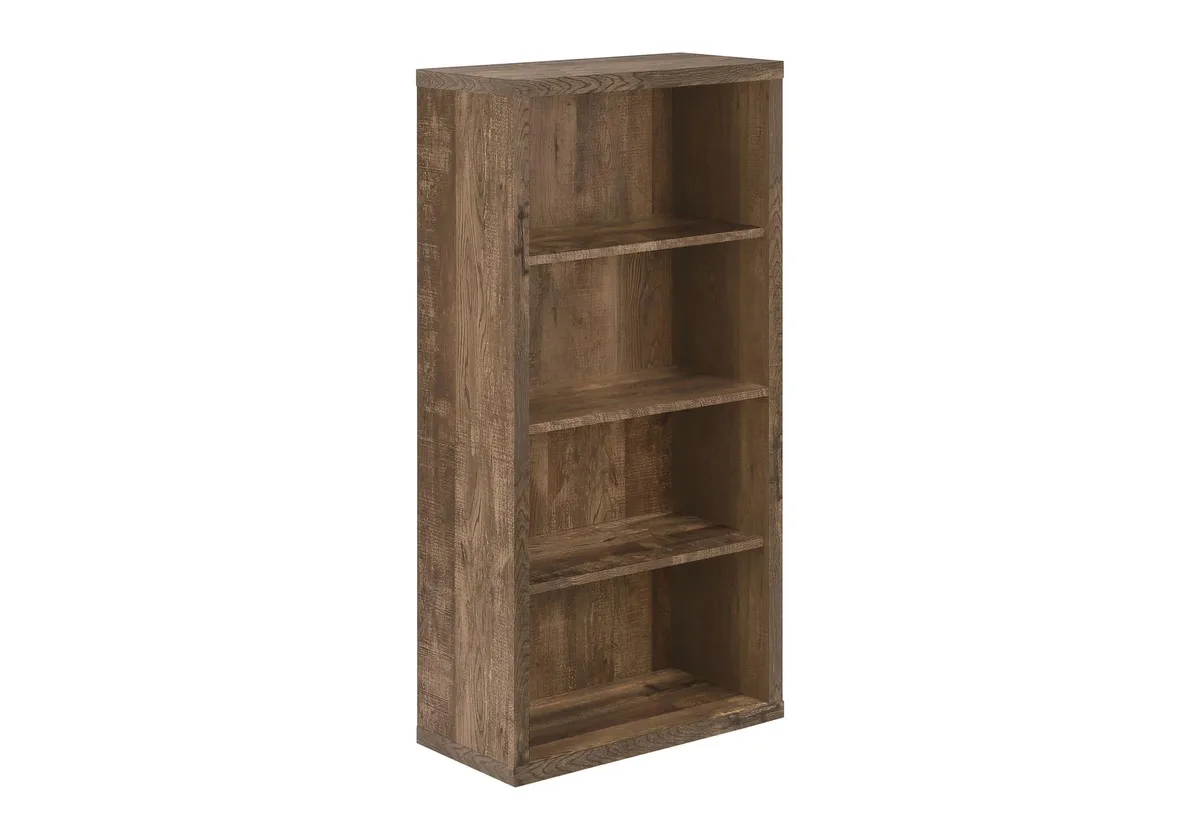 tuphen tuphen 5 Tier Bookshelf 47.5" H Brown Laminate — product photo