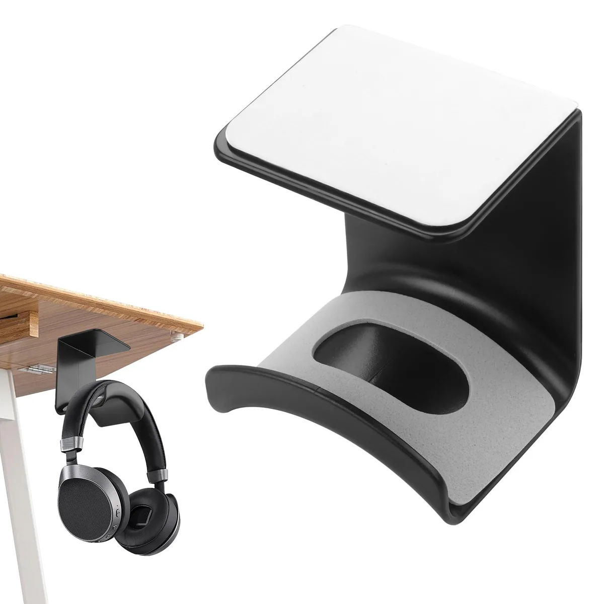  YAODHAOD Headset Hanger Stand Black 0.03 lb 2.5 kg — product photo