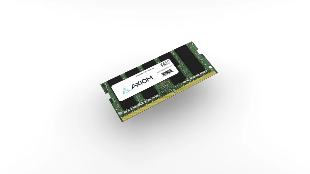 Axiom Axiom 863953-B21-AX 16 GB DDR4 SoDIMM 260-pin 2400 MHz CL17 1.2 V ECC memory upgrade — product photo