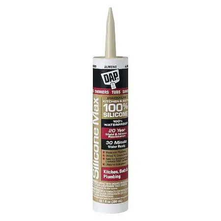 D.A.P. D.A.P. Silicone Sealant 10 oz Cartridge Almond 7079808793 — product photo