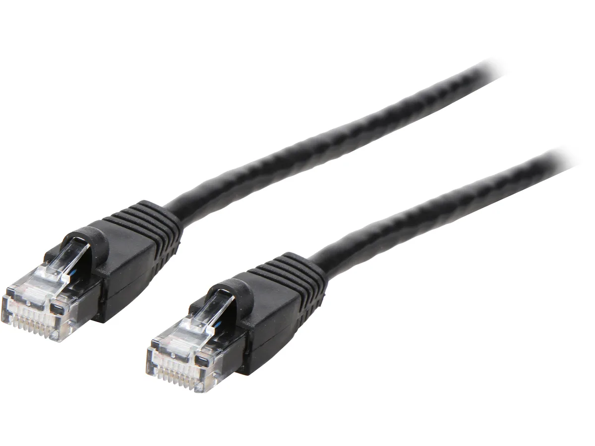 Tripp Lite Tripp Lite N261-005-BK 5 ft Cat6a Snagless 10G Ethernet Cable — product photo