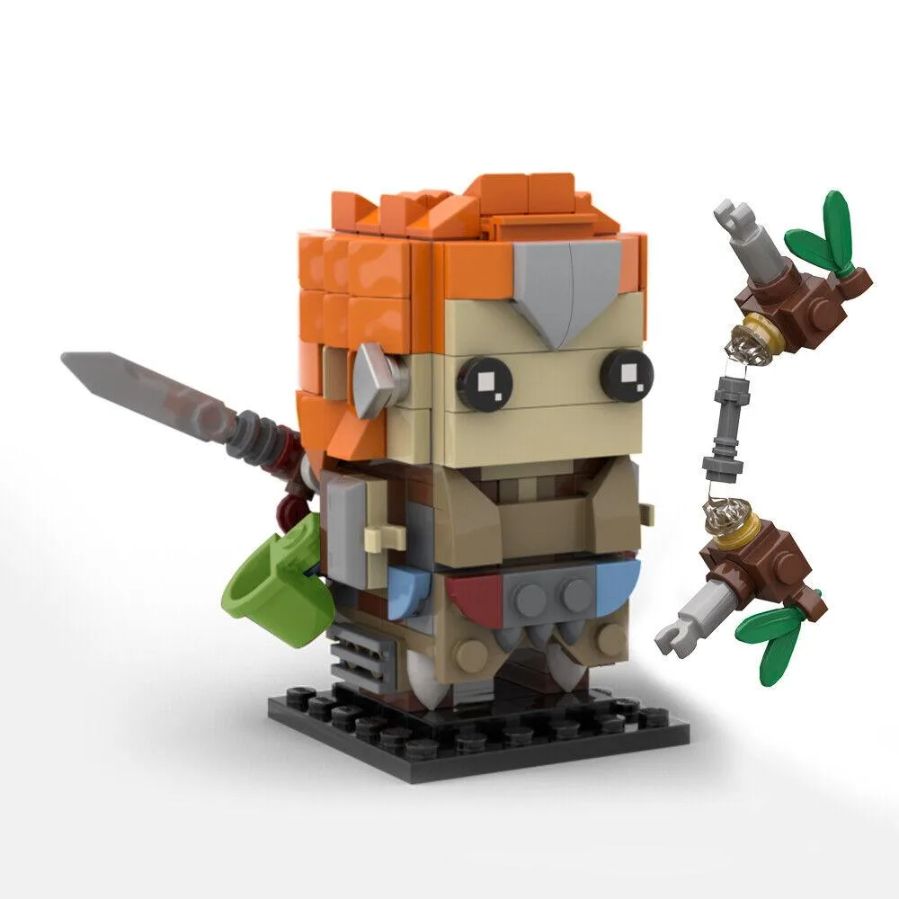 ZITIANYOUBUILD ZITIANYOUBUILD Female Hunter Aloy 246-Piece Building Kit — product photo