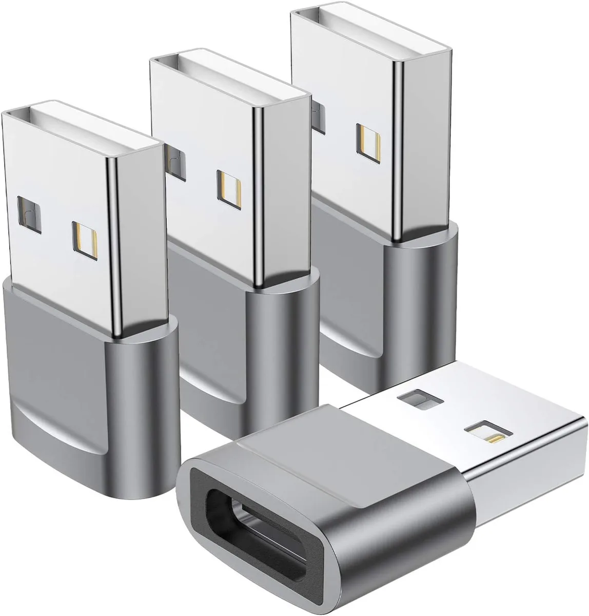 xfactory xfactory USB C Female to USB Male Adapter 4-Pack — product photo