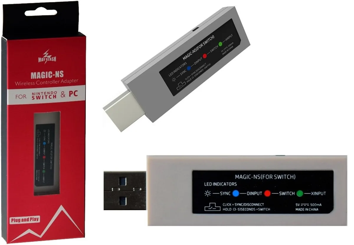 MAYFLASH MAYFLASH MFNS 17106456 Wireless Controller Adapter console gaming accessory — product photo