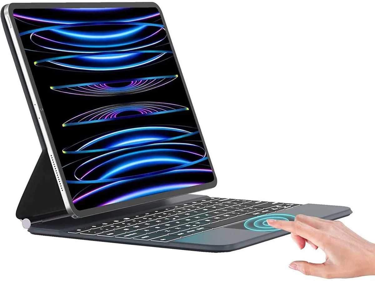 BONAEVER BONAEVER A2436 12.9-inch Magnetic Floating Keyboard Case with Trackpad Backlit — product photo