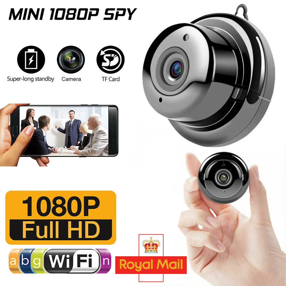 TROPRO TROPRO Mini Spy Camera Wireless Wifi IP Home Security HD 1080P Night Vision Remote — product photo
