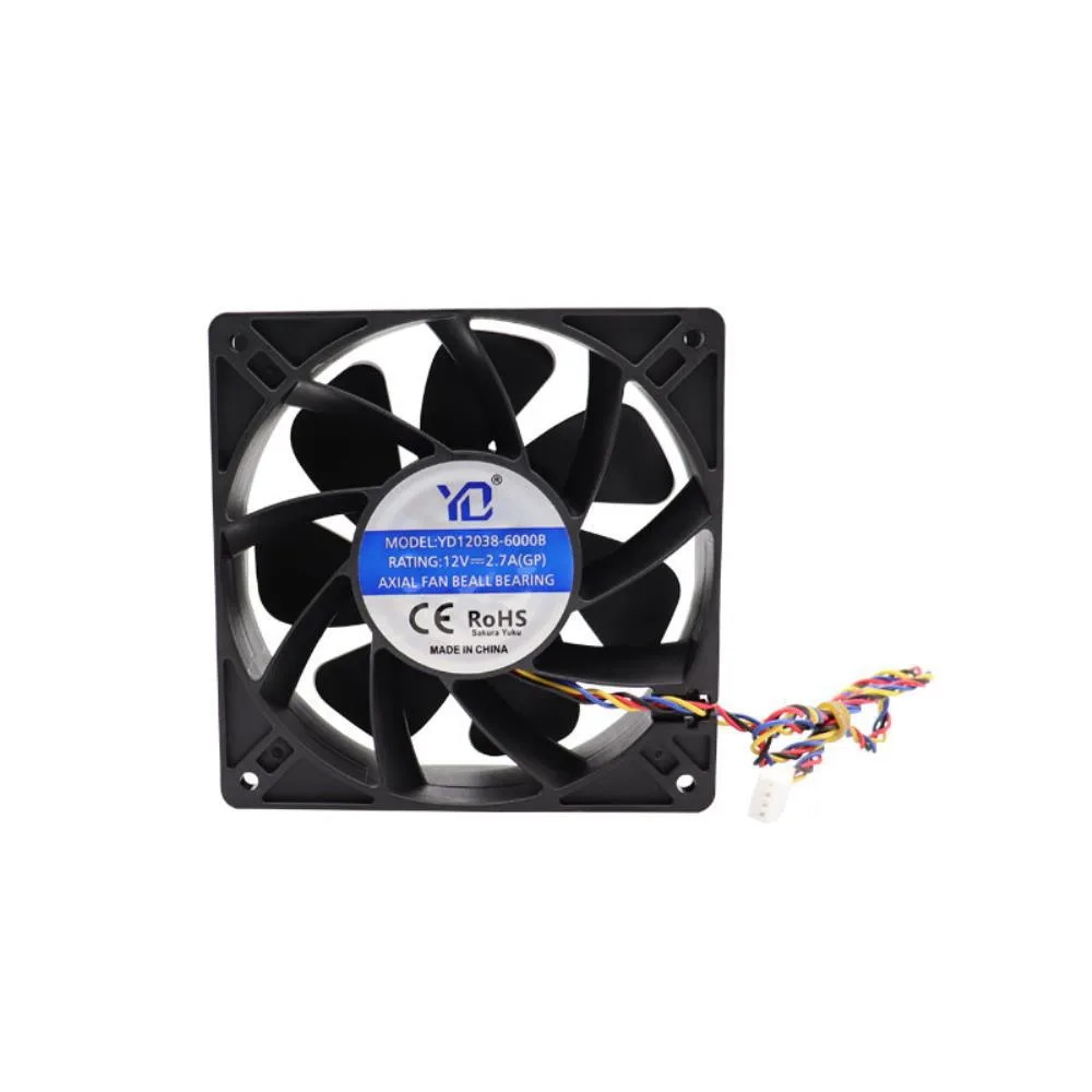 Ruth's sister Ruth's sister 12038 12V 2.7A 120mm 38mm 4PIN internal power cable — product photo