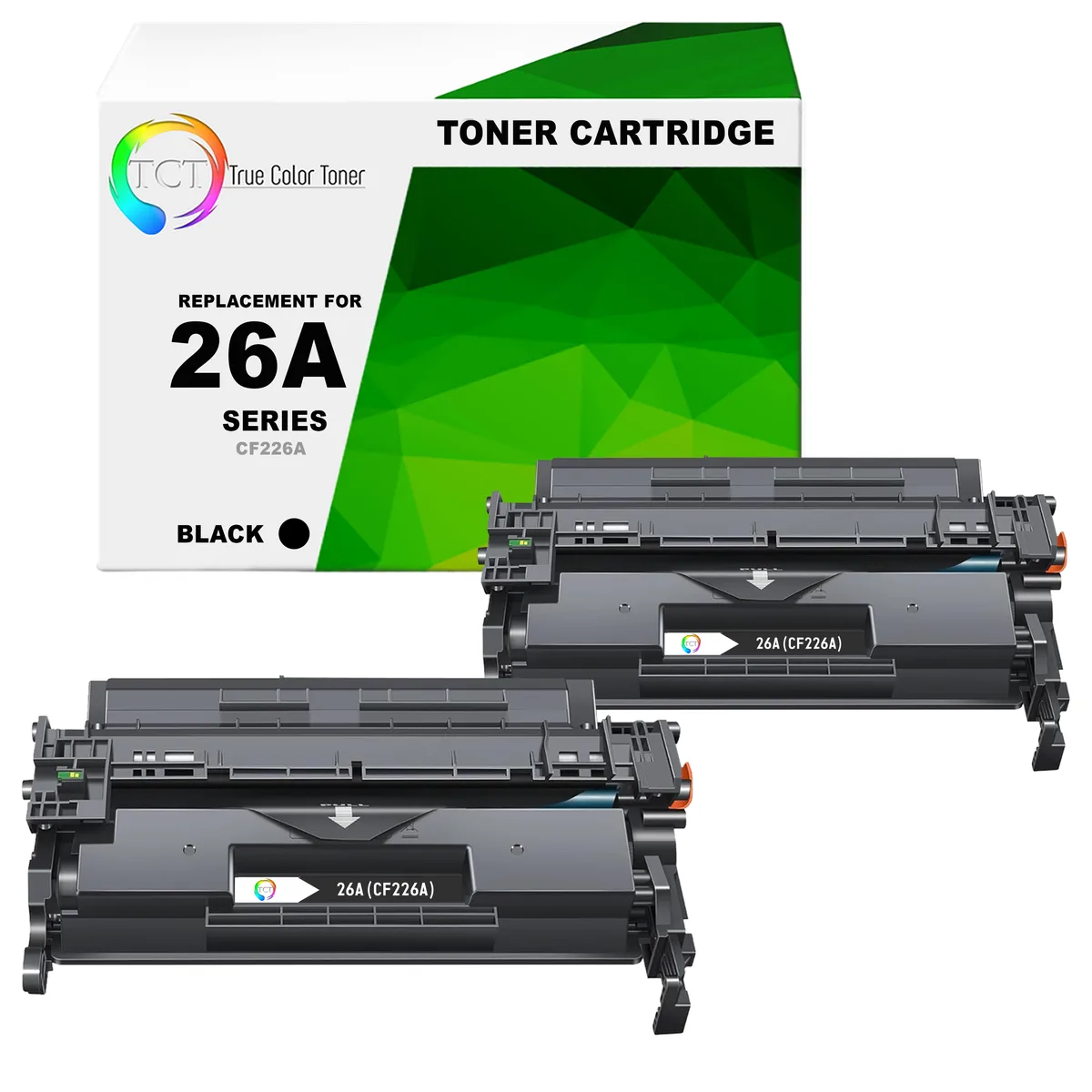True Color Toner True Color Toner CF226A Black Toner Cartridge 2 Pack 3100 Pages — product photo