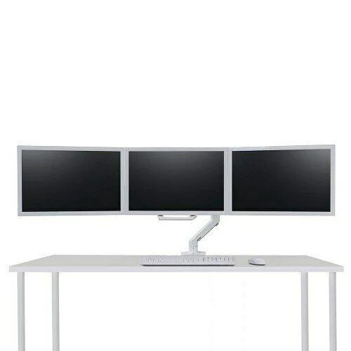 Ergotron Ergotron 98-009-216 HX Triple Monitor Bow Kit Bright White monitor accessory — product photo