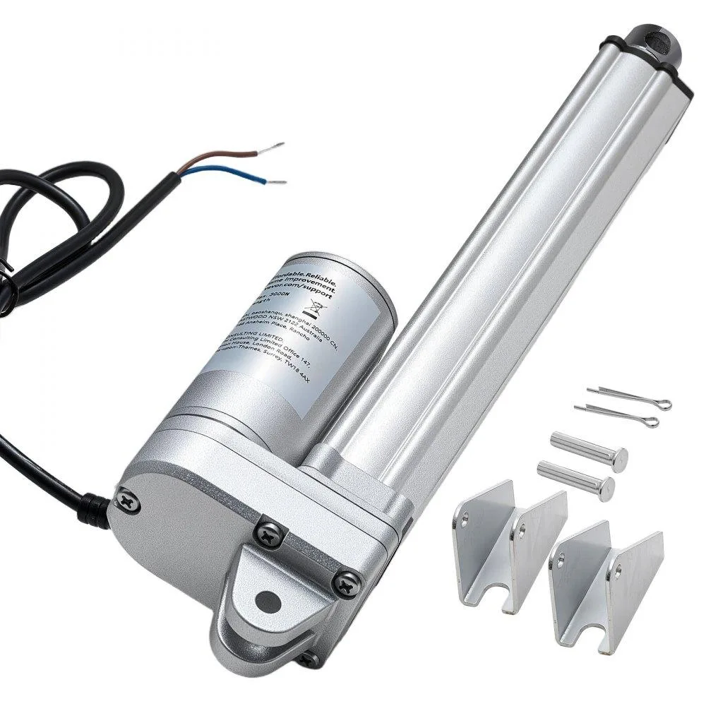 VEVOR VEVOR 12V Linear Actuator 8 Inch IP65 675lbs 0.2"/s With Bracket — product photo