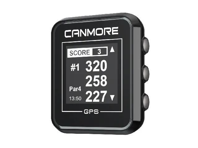 CANMORE CANMORE H300 Handheld Golf GPS - Black — product photo