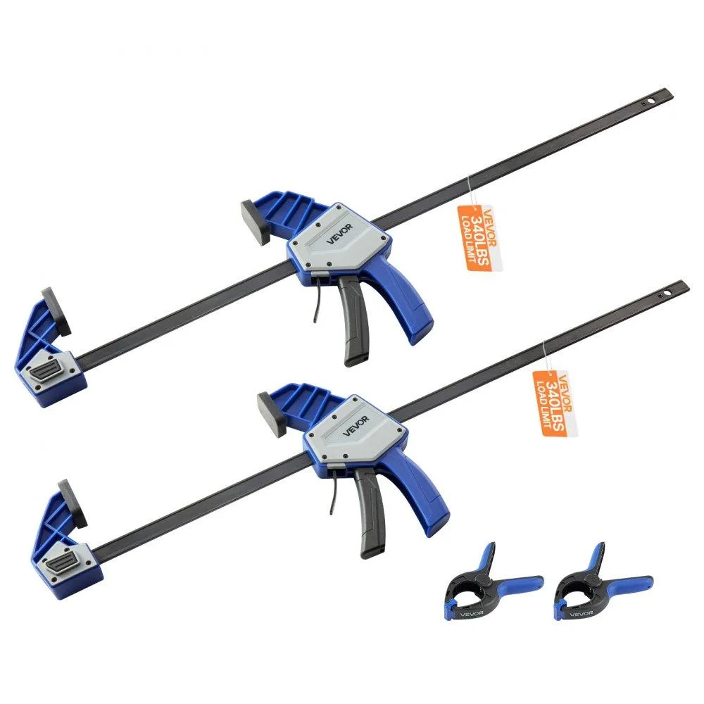 VEVOR VEVOR F340-24-2P&amp;Y 24 in 340 lbs Bar Clamps 2-Pack — product photo