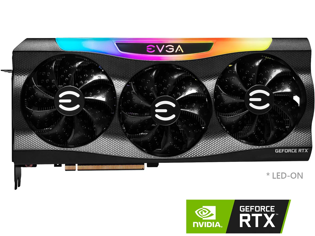 EVGA EVGA GeForce RTX 3090 Ti FTW3 ULTRA 24G-P5-4985-KR graphics card — product photo