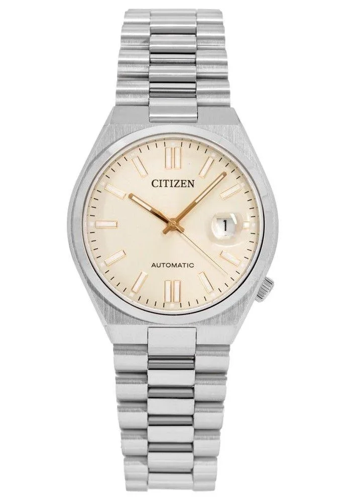 Citizen Citizen Tsuyosa NJ0151-88W Automatic Watch Beige Dial 40mm — product photo