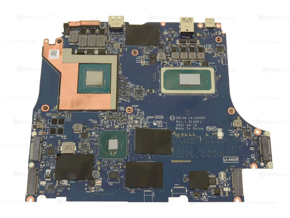 DELL DELL G15 5511 Motherboard i7-11800H RTX 3050 JHTH3 — product photo