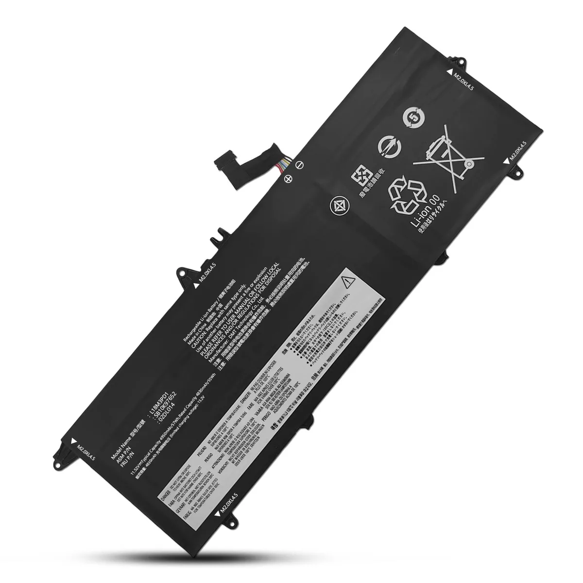Damaite Damaite L18M3PD1 57Wh Laptop Battery for ThinkPad T490s T495s T14s — product photo