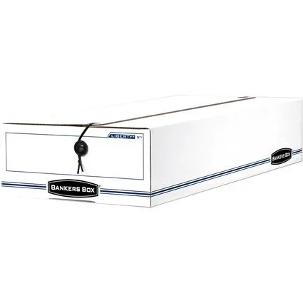 FELLOWES FELLOWES 6 Bankers Box Liberty Check Form Boxes White 24 Pack — product photo