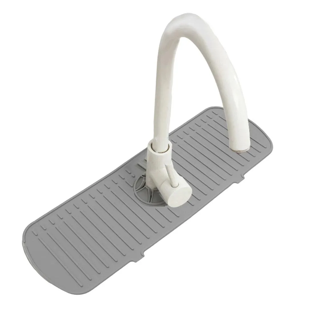As Seen On TV As Seen On TV Kitchen Sink Splash Guard Gray Medium 17.71" x 5.7 — product photo