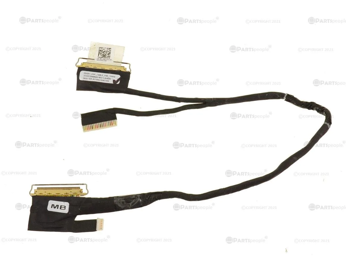 DELL DELL Alienware m15 R2 15.6" FHD 144Hz LCD Ribbon Cable WJ36R — product photo