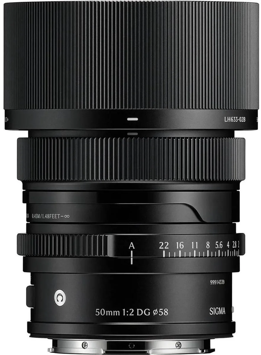 SIGMA SIGMA 50mm f/2 DG Contemporary L-Mount lens 350g — product photo
