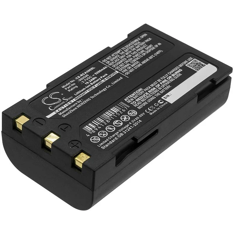 Estry Estry 5200mAh 3.7V Lithium Battery for Micro CA25 CA-300 CA-100 990514 990596 — product photo