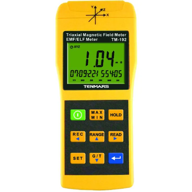 TENMARS ELECTRONICS TENMARS ELECTRONICS TM-192 3-axis Magnetic Field Meter electrician tool — product photo