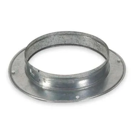 Value Brand Value Brand Snap On Collar Round Galvanized Steel 12 in 14 in 18 ga — product photo