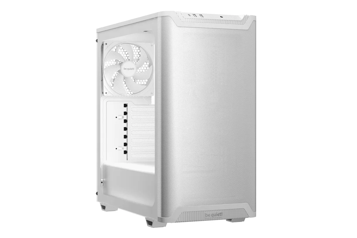 be quiet! be quiet! BGW75 PURE BASE 501 Airflow White PC case — 商品写真