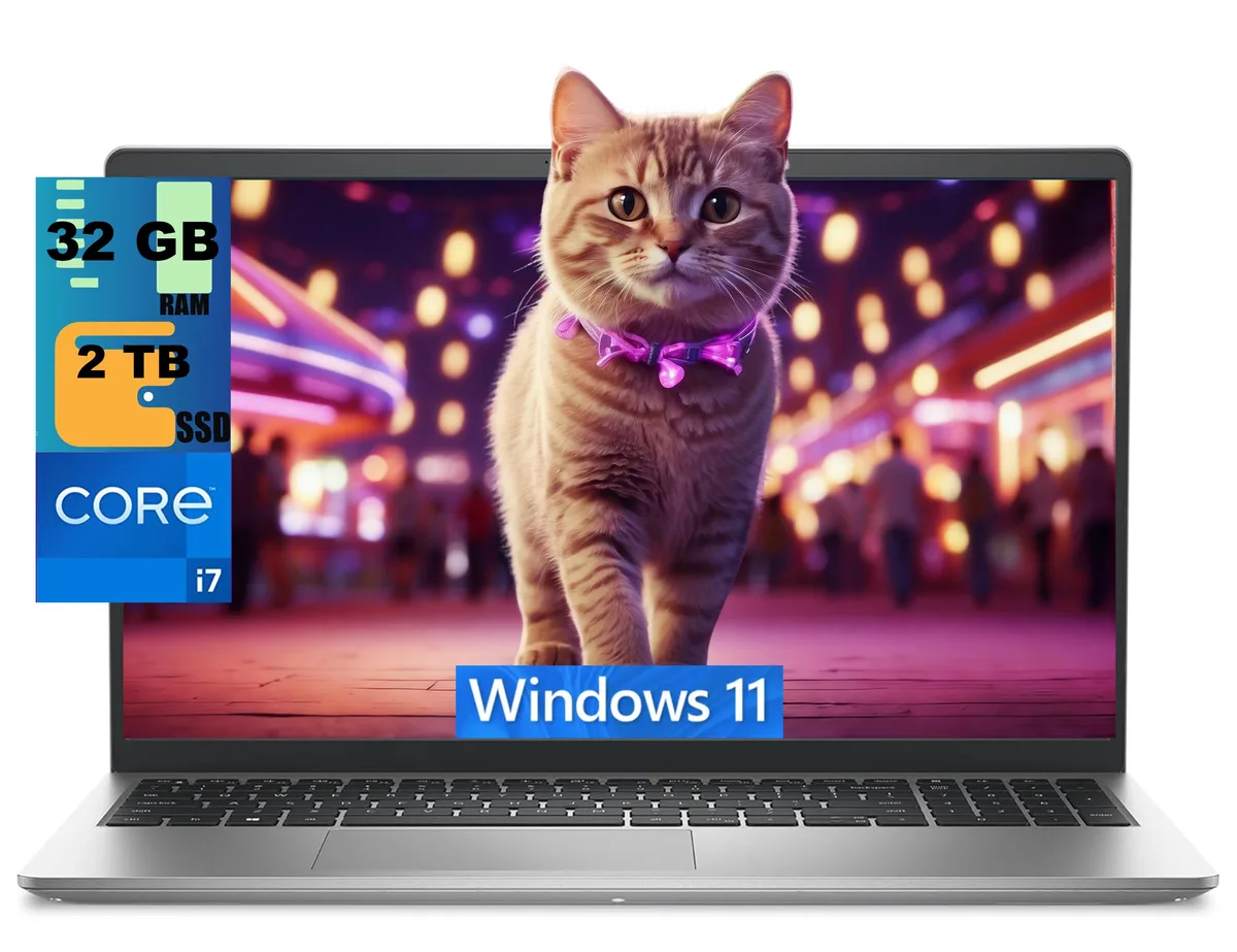 DELL DELL Dell 15.6 laptop i7-1355U 32GB 2TB 120Hz — product photo