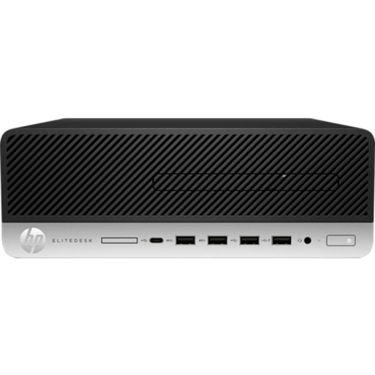 HP HP EliteDesk 705 G4 SFF A10-9700 3.5 GHz 16 GB DDR4 512 GB HDD Windows 11 Pro desktop PC — product photo