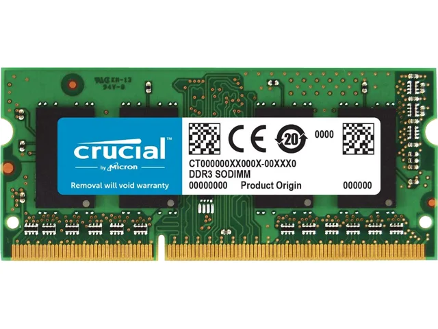 Crucial Crucial CT102464BF186D 8GB DDR3L 1866 CL13 1.35V laptop RAM — product photo