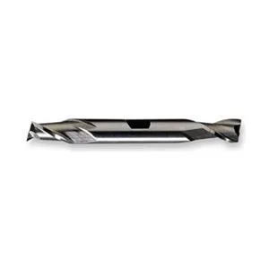 Cobalt double-end mill, bright finish, two flutes