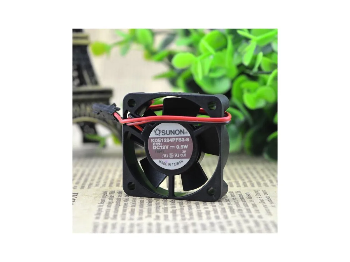 Fans Fans kde1204pfs3-8 12V .5W 40x40x10mm 2-wire case fan — product photo