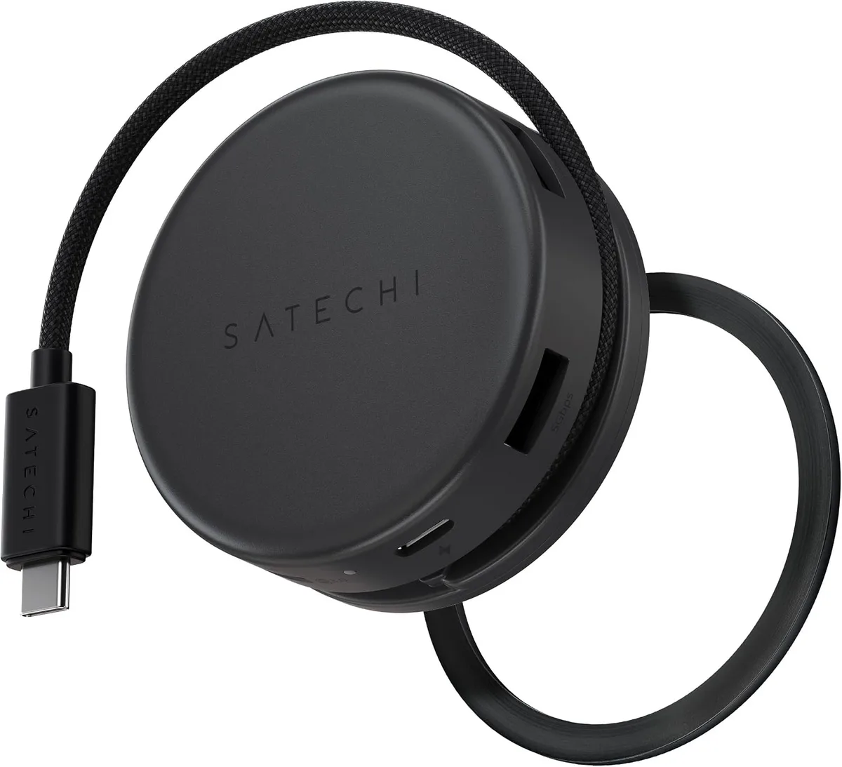MCHOSE MCHOSE OntheGo 7-in-1 USB-C Hub Space Black — product photo