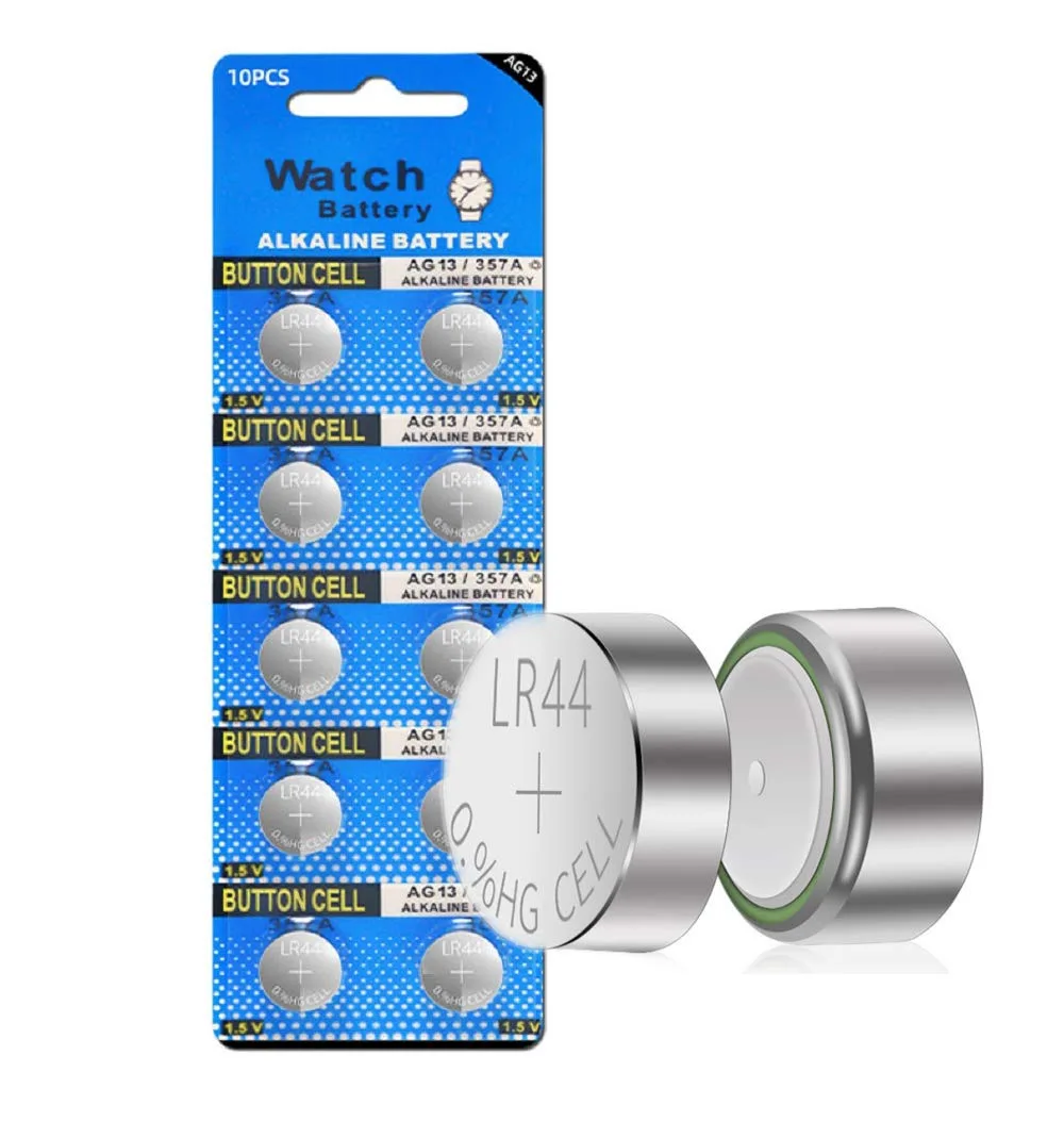 No Sew No Sew LR44 AG13 Alkaline Button Cell 10 Pack 1.5V 160mAh — product photo