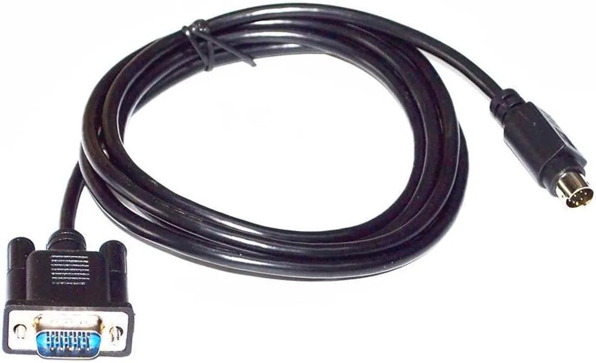 Vszerda Vszerda VGA 15-pin male to S-Terminal Mini DIN 8-pin video adapter cable 3M — product photo