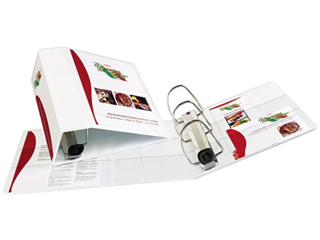 Avery Avery 79106 Heavy-Duty EZD View Binder 5" 1050 Sheets Red/White — product photo