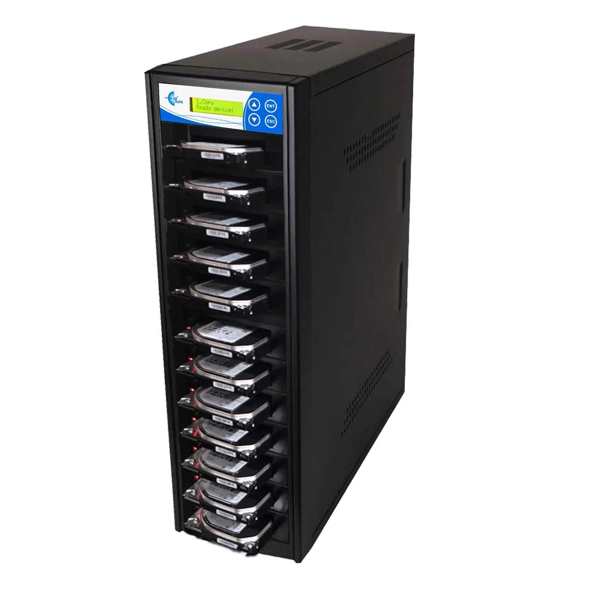EZ Dupe, Inc. EZ Dupe, Inc. 1-to-11 SATA duplicator 600MB/s 3.5" 2.5" H11PROHSATB — product photo
