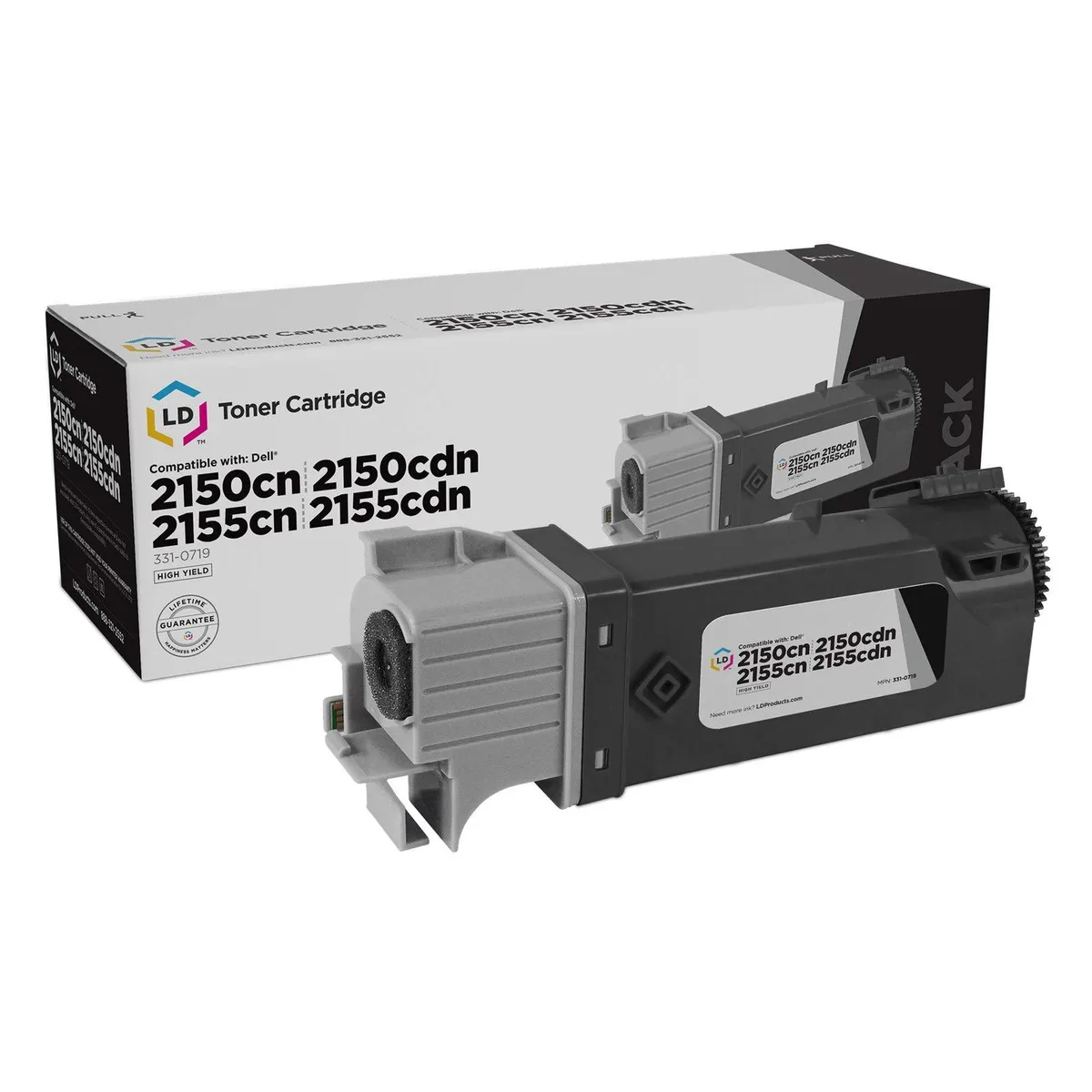 LD Products LD Products compatible toner cartridge Dell 331-0719 MY5TJ high yield 3000 pages black — product photo
