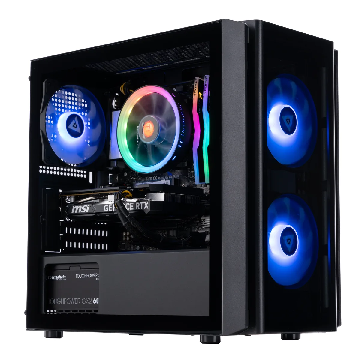 ABS ABS FR5700X4060 gaming PC Ryzen 7 5700X RTX 4060 16GB 1TB refurbished — product photo