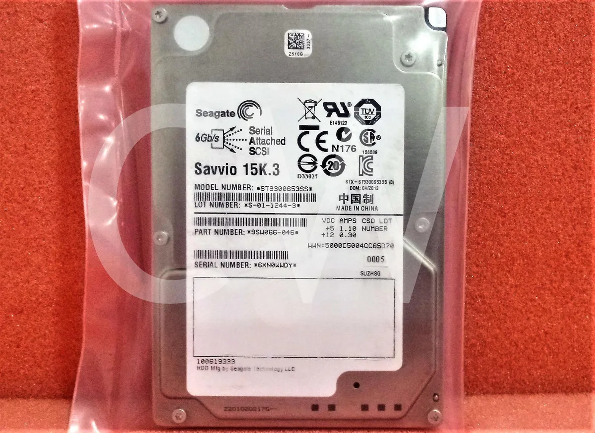 Seagate Seagate ST9300653SS 300GB 15000RPM 2.5" SAS 64MB internal hard drive — product photo