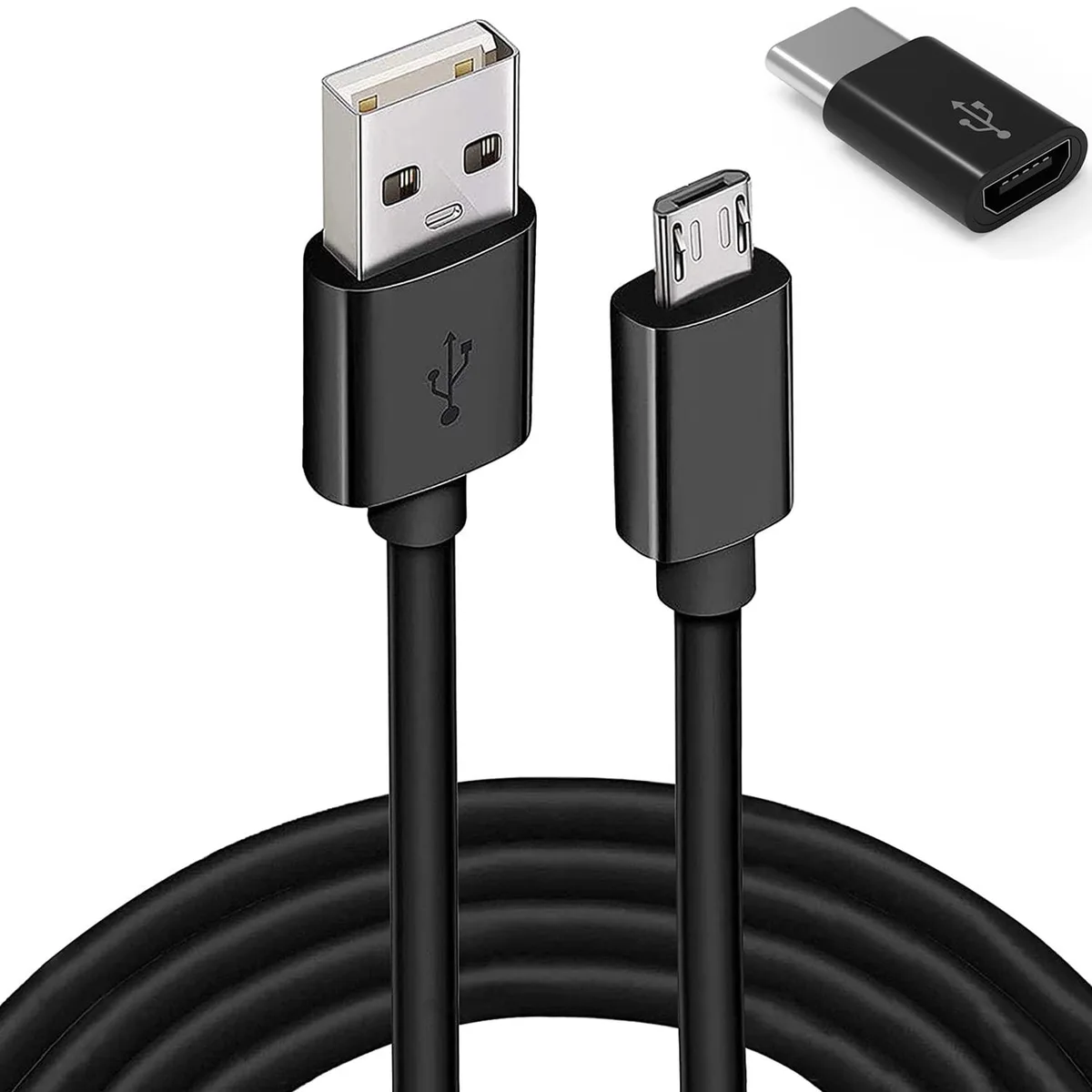 No Sew No Sew USB Charging Cable 3.3 ft Micro USB to USB-C 2.4A — product photo