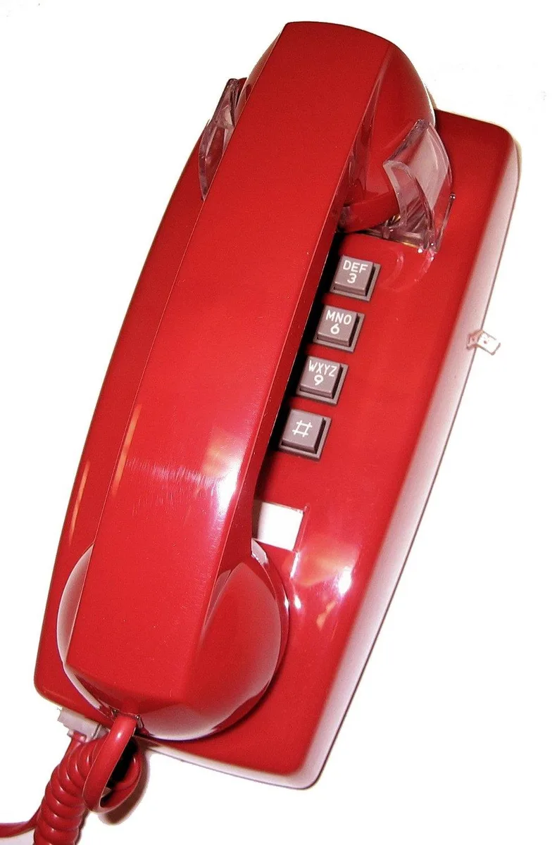 Cortelco Cortelco 2554-VOE-RD corded phone — product photo