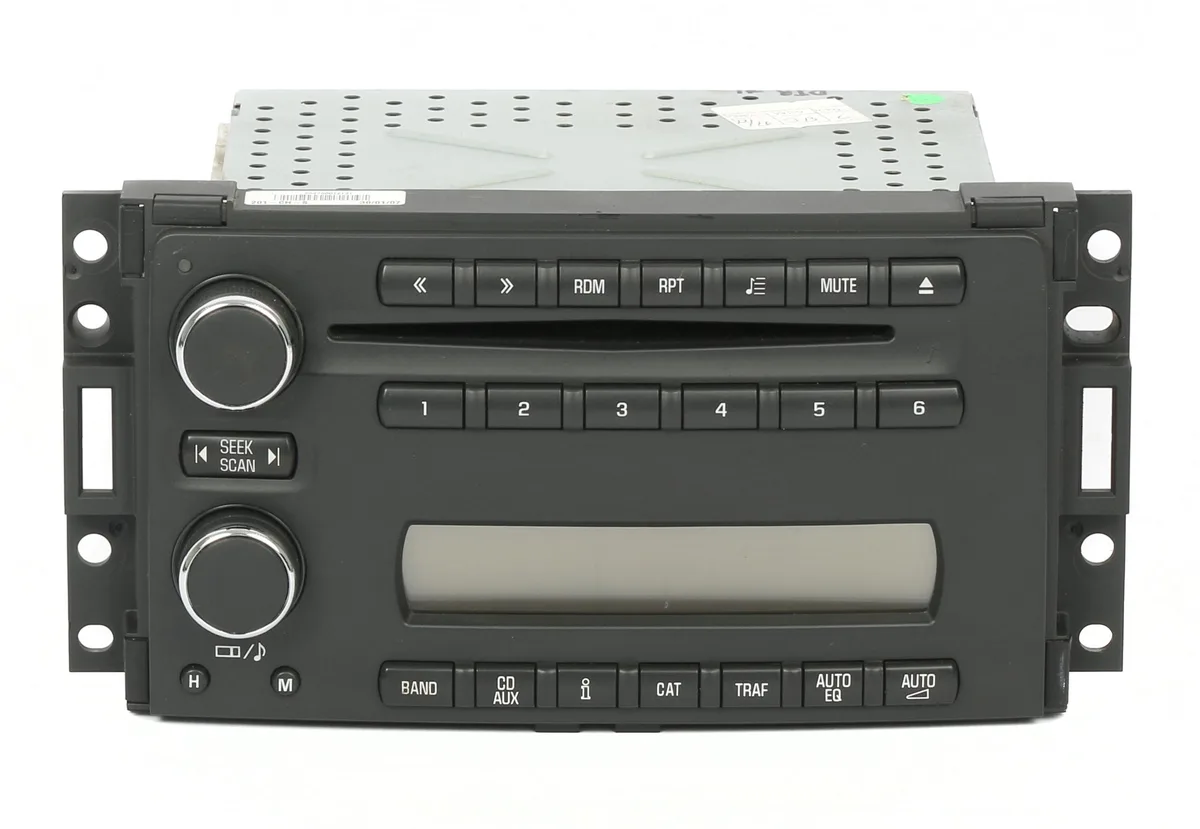 1 Factory Radio 1 Factory Radio 15862751 AM FM Single Disc CD Receiver Buick Terraza 2005-2007 US8 — product photo