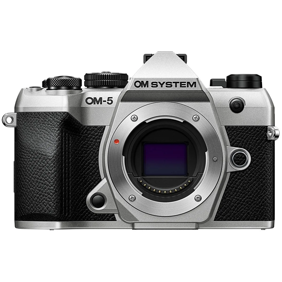 OM System OM System V210070SU000 OM-5 Mark II compact mirrorless camera Silver — product photo