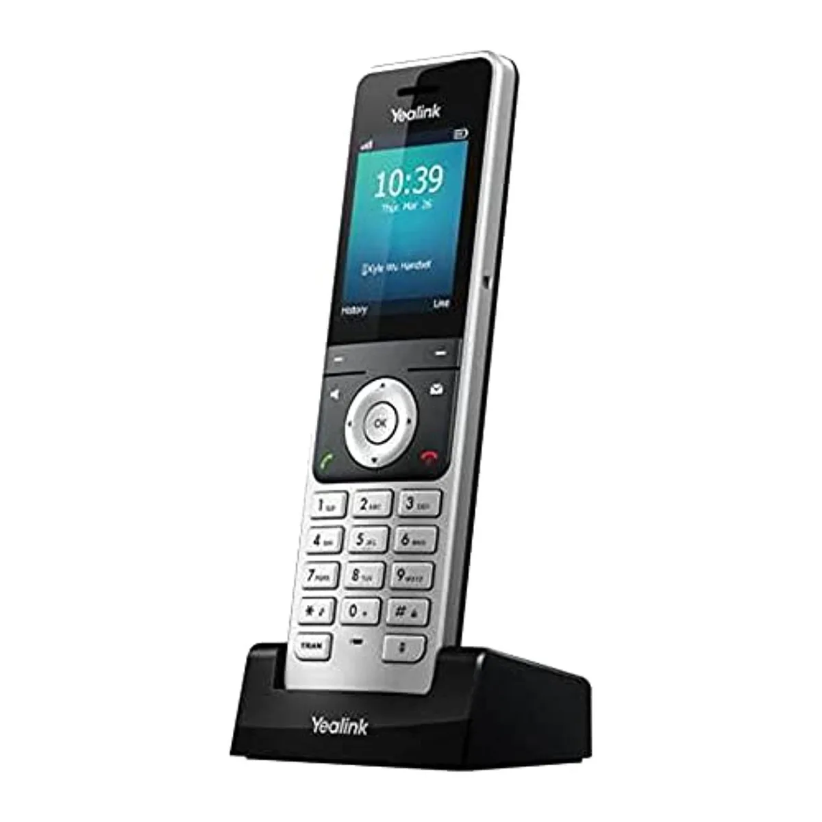 Yealink Network Technology Co., Ltd Yealink Network Technology Co., Ltd W76P DECT VoIP bundle W56H handset W70 base — product photo