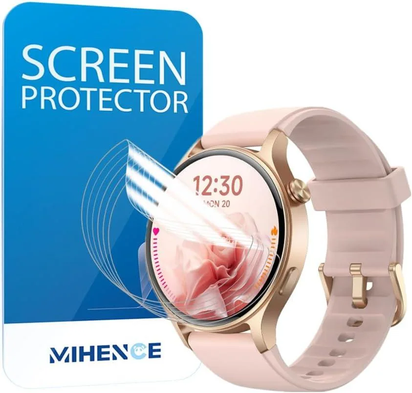 ETEIZU ETEIZU Screen Protector for AR-01 / GTX18 Smart Watch (6 PCS) — product photo
