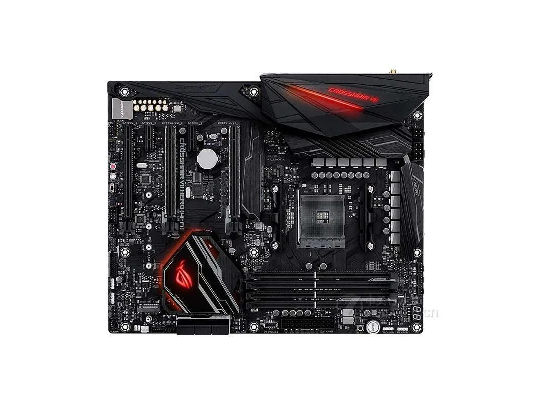 ASUS ASUS ROG Crosshair VII Hero (Wi-Fi) AMD X470 Motherboard — product photo